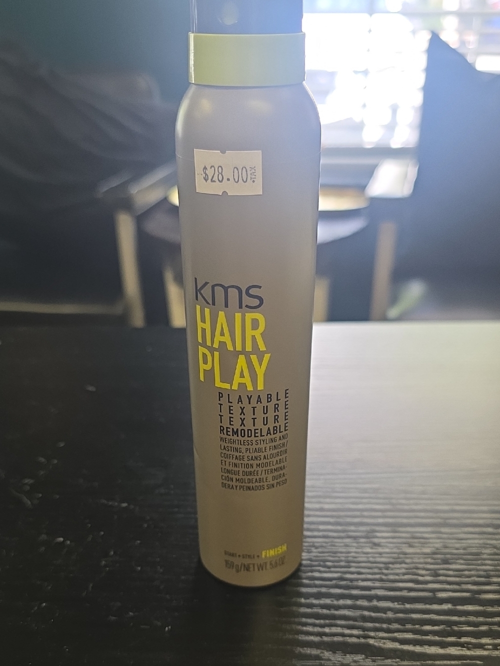 KMS HAIRPLAY Playable Texture Spray — Green Finish